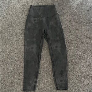 ZYIA Active Ribbed Gray Leggings